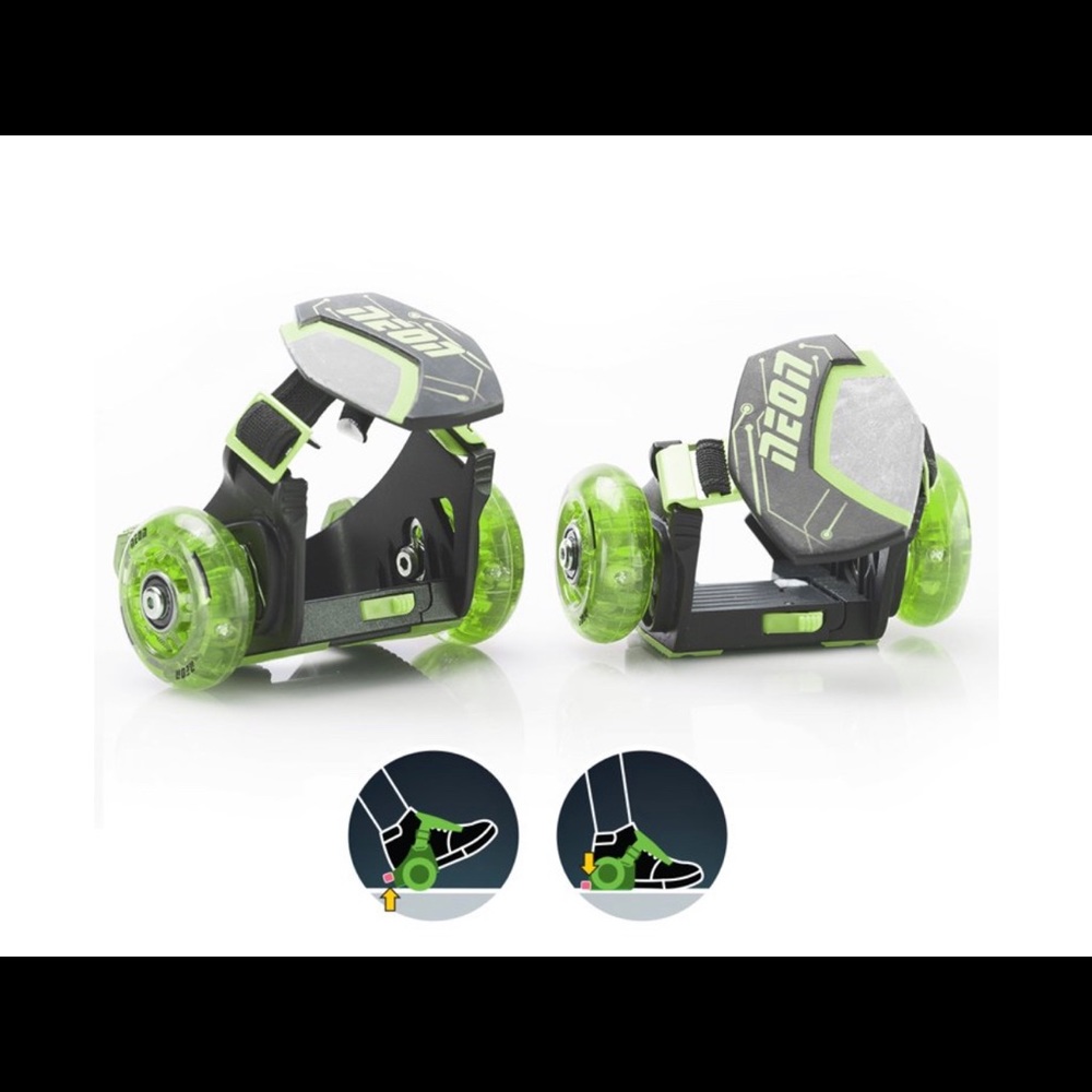 Neon Pop n Lock Street Rollers